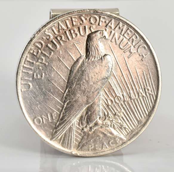 Peace Silver Dollar Money Clip