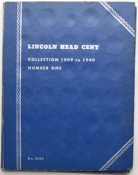 Nice Partial Lincoln Cent Album 1909-1940