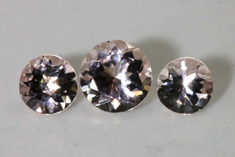Pretty in Pink Set of Natural Morganite
