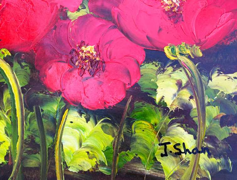 ONE OF A KIND BEAUTIFUL PAINTING ON CANVAS