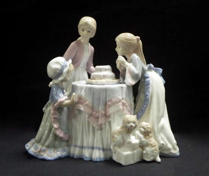 Make a Wish Birthday Cake Porcelain