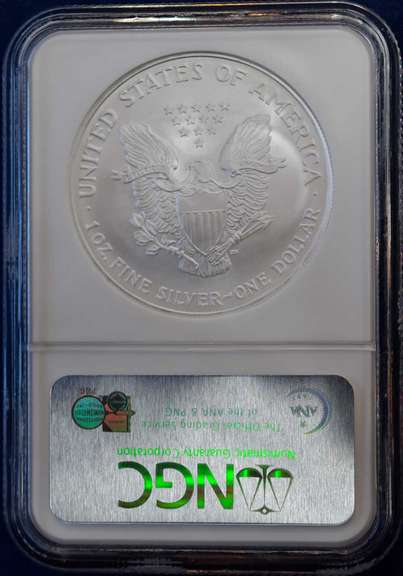 2005 American Silver Eagle NGC MS69