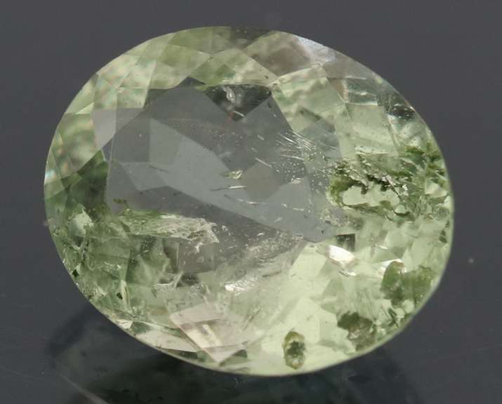 Striking 2.91ct platinum green Aquamarine
