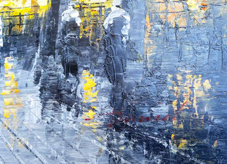 ONE OF A KIND BEAUTIFUL PAINTING ON CANVAS