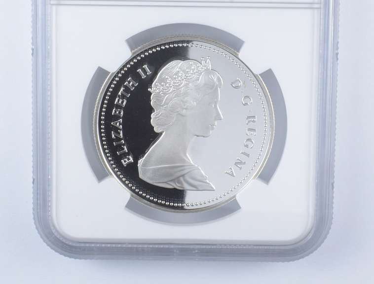 PF70 UCAM 1986 Canada $1 Silver - Vancouver Centennial - Graded NGC
