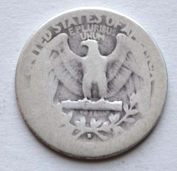 1932 D Key Washington Quarter