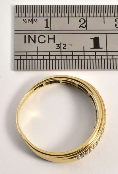 Glittery Diamond Band