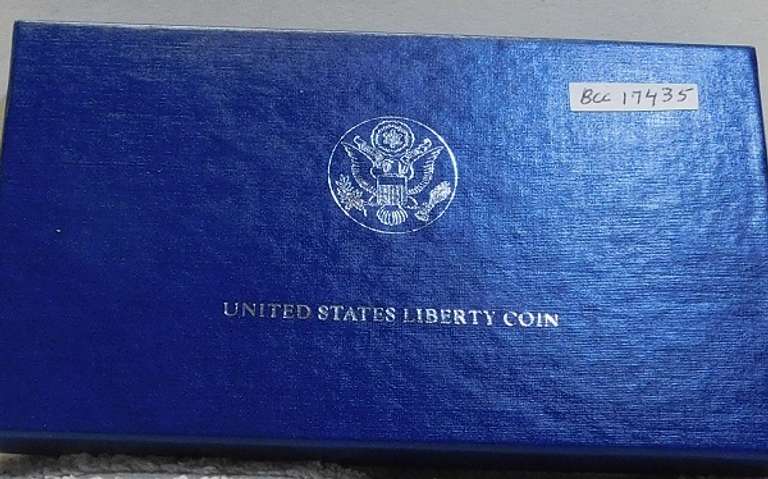 1986 PRF Silver 40% Liberty Dollar