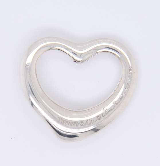 Tiffany & Co Elsa Peretti Open Heart Pendant