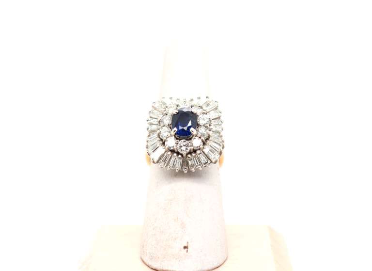 18KT Sapphire Cocktail Ring