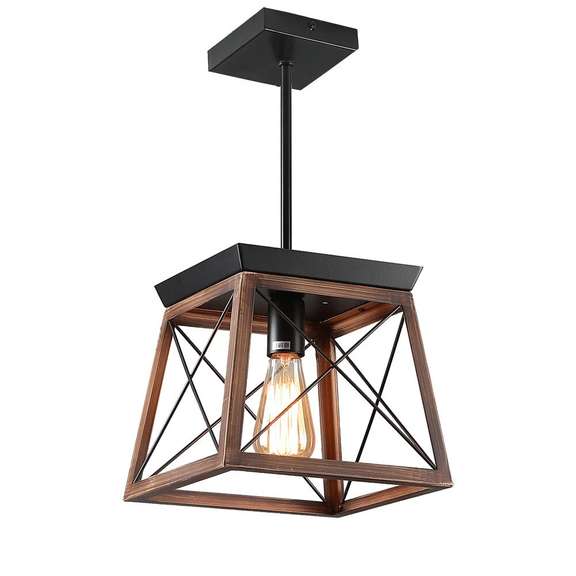 Pendant Light Fixture Lighting Industrial Metal Ceiling