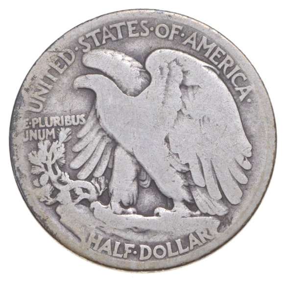 1916-S Walking Liberty Half Dollar