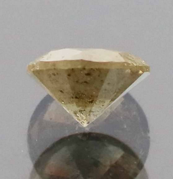 Stunning 0.40ct smooth cut Champagne Diamond solitaire