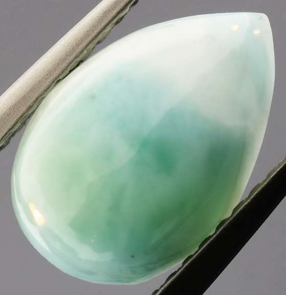 Stunning 3.38ct cloud blue Larimar cabochon