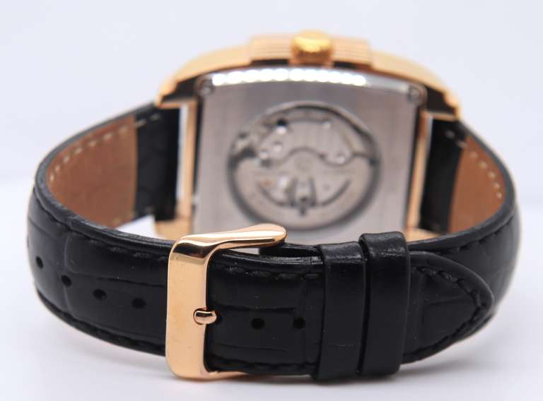 Bulova Automatic Dual Aperture Silver Dial Watch