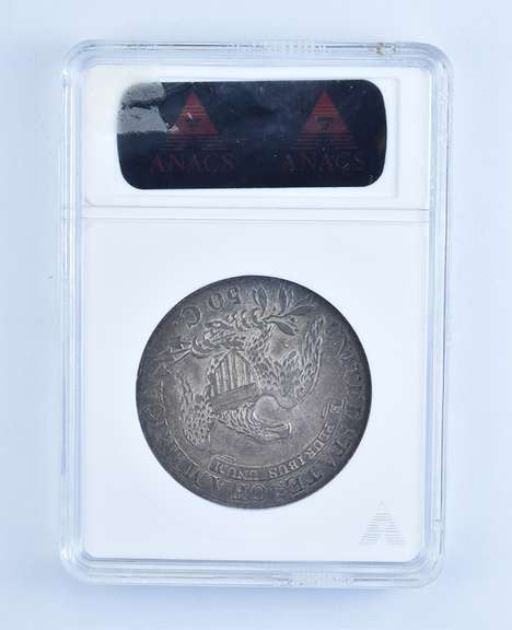EF45 1927/6 Capped Bust Half Dollar - O-103 R4 - Graded ANACS