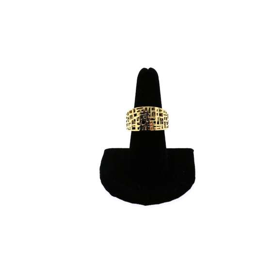 Stunny Handmade 14k Gold Italian Ring