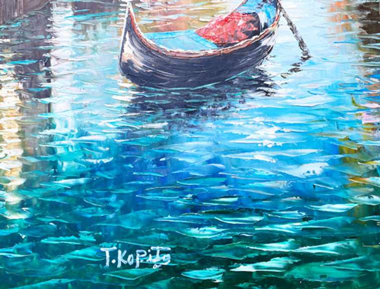 BEAUTIFUL HAND PAINTED OIL PAINTING ON CANVAS