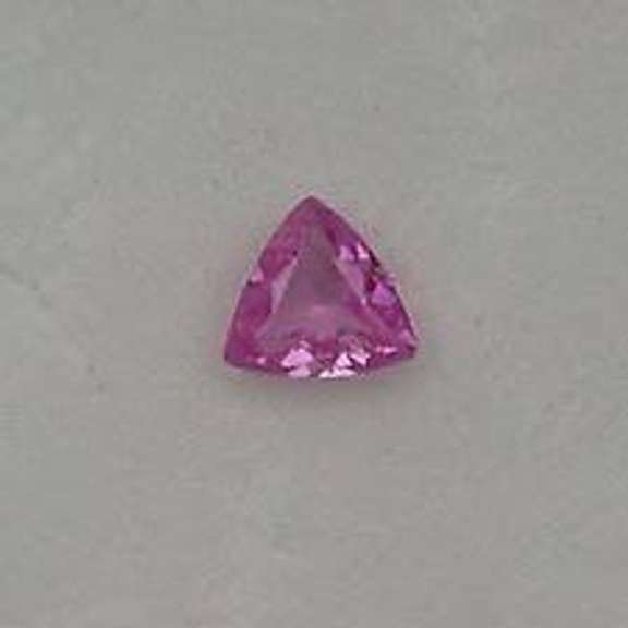9MM TRILLION CREATED PINK SAPPHIRE LOOSE GEMSTONE