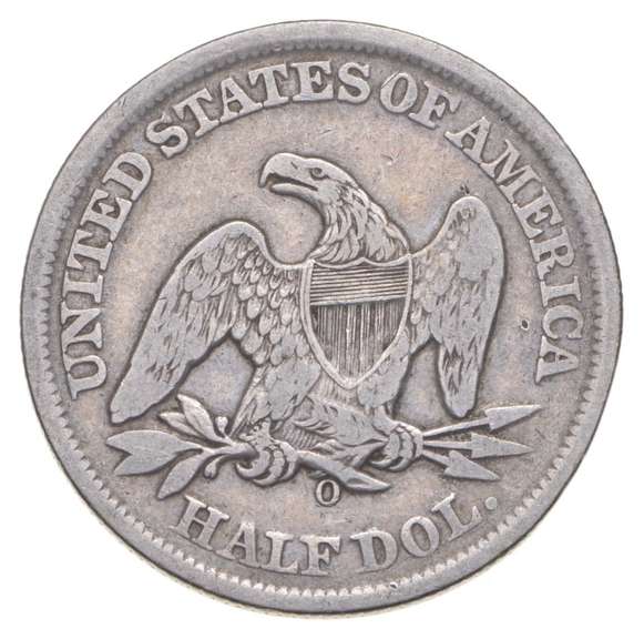1859-O Seated Liberty Half Dollar