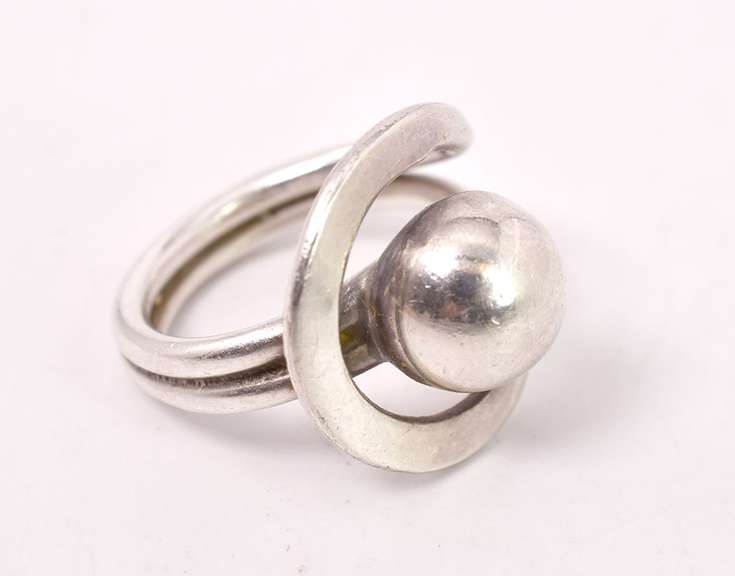 Dome Ring in Sterling Silver