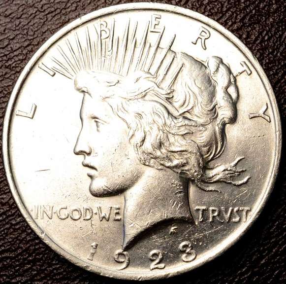 1923 Peace Dollar BU