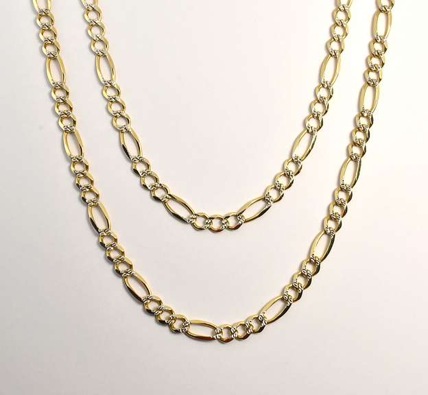 Long Sturdy Figaro Necklace