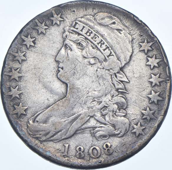 1808 Capped Bust Half Dollar