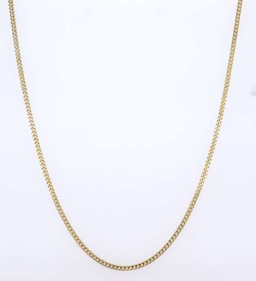 Popular Yellow Gold Chain Necklace
