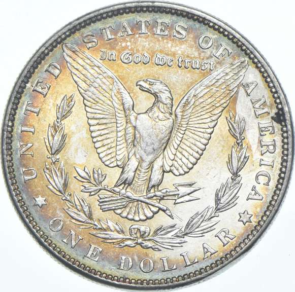1886 Morgan Silver Dollar - Toned