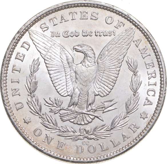 1882-CC Morgan Silver Dollar