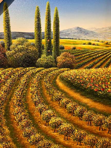 Textured Italian Style Landscape