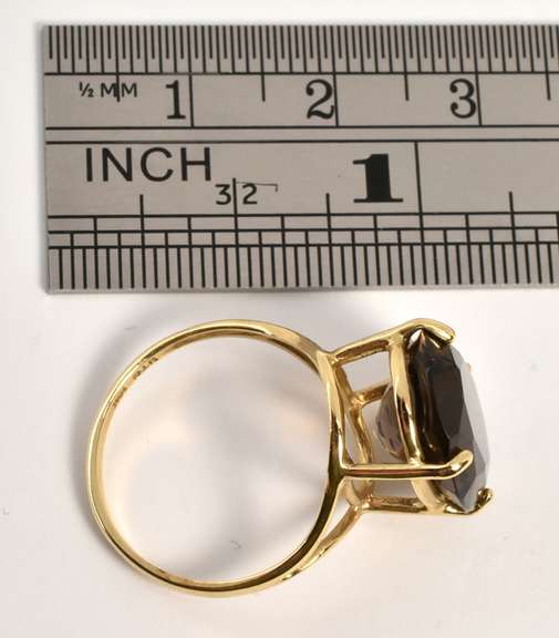 Sweet Smoky Quartz Ring
