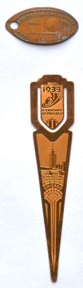 1933 and 1939 Worlds Fair Items
