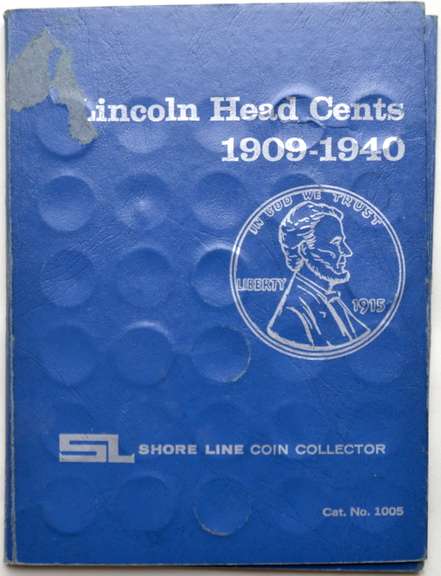 Nice Partial Lincoln Cent Album 1909-1940