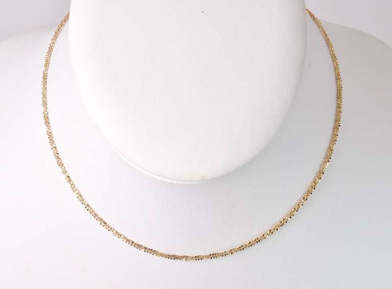 Fantastic Child's Chain in 14K Yellow Gold