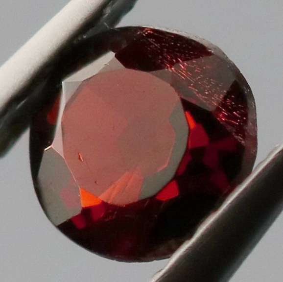 Glittering .71ct top black cherry red Spinel