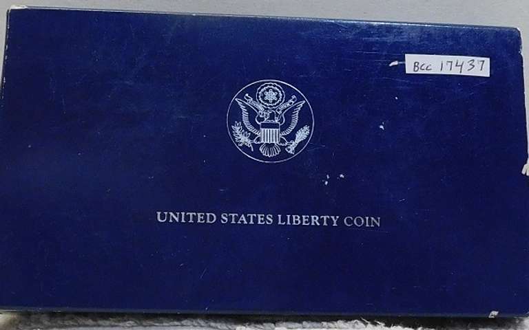1986 PRF Silver 40% Liberty Dollar