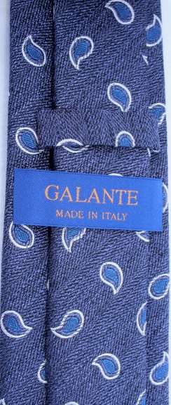 Fine Quality Italian Hand Made Silk Tie By Galante
