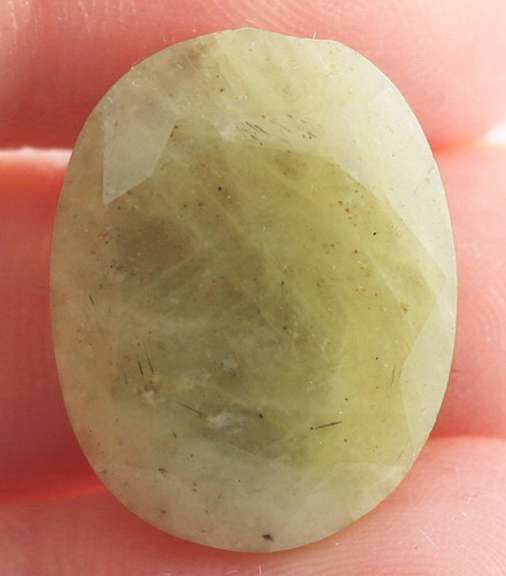 Large 27.92ct untreated seafoam green Aquamarine