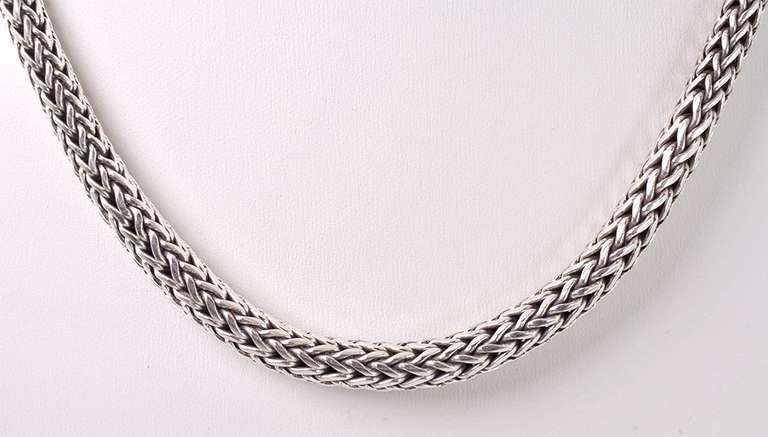 Lovely French Made Necklace in Sterling Silver