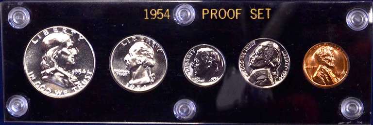 1954 United States Proof Set.