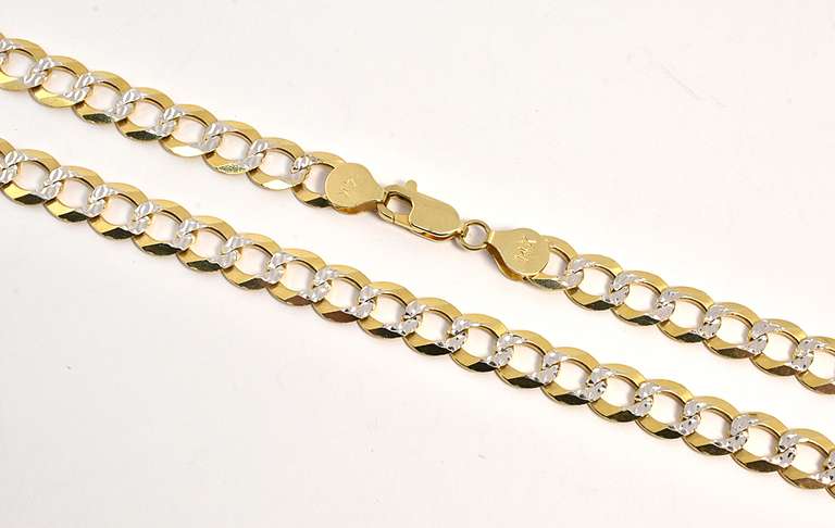 Nice 14k Curb Link Necklace