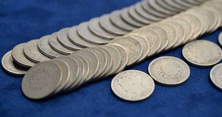 Lot Of 80 Liberty V Nickels, Circulated.