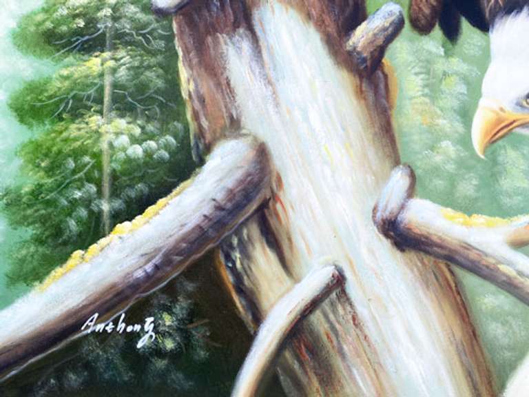 ONE OF A KIND BEAUTIFUL PAINTING ON CANVAS