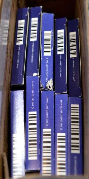 United States 50 State Quarter Proof Sets 1999 And 2000 5 Of Each