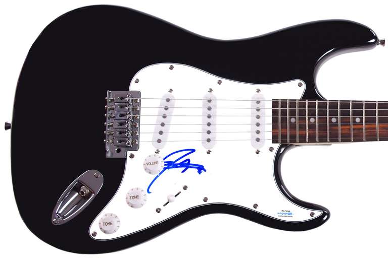 Blues Traveler John Popper Autographed Signed Guitar ACOA