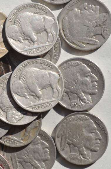 120 Full Date Buffalo Nickels