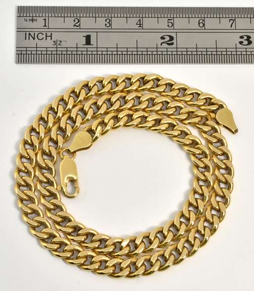 Nice 14k Standard Link Necklace