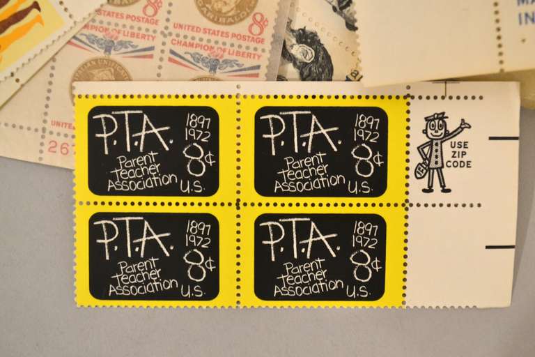 63 5 Cent and 24 8 Cent Mint US Plate Blocks